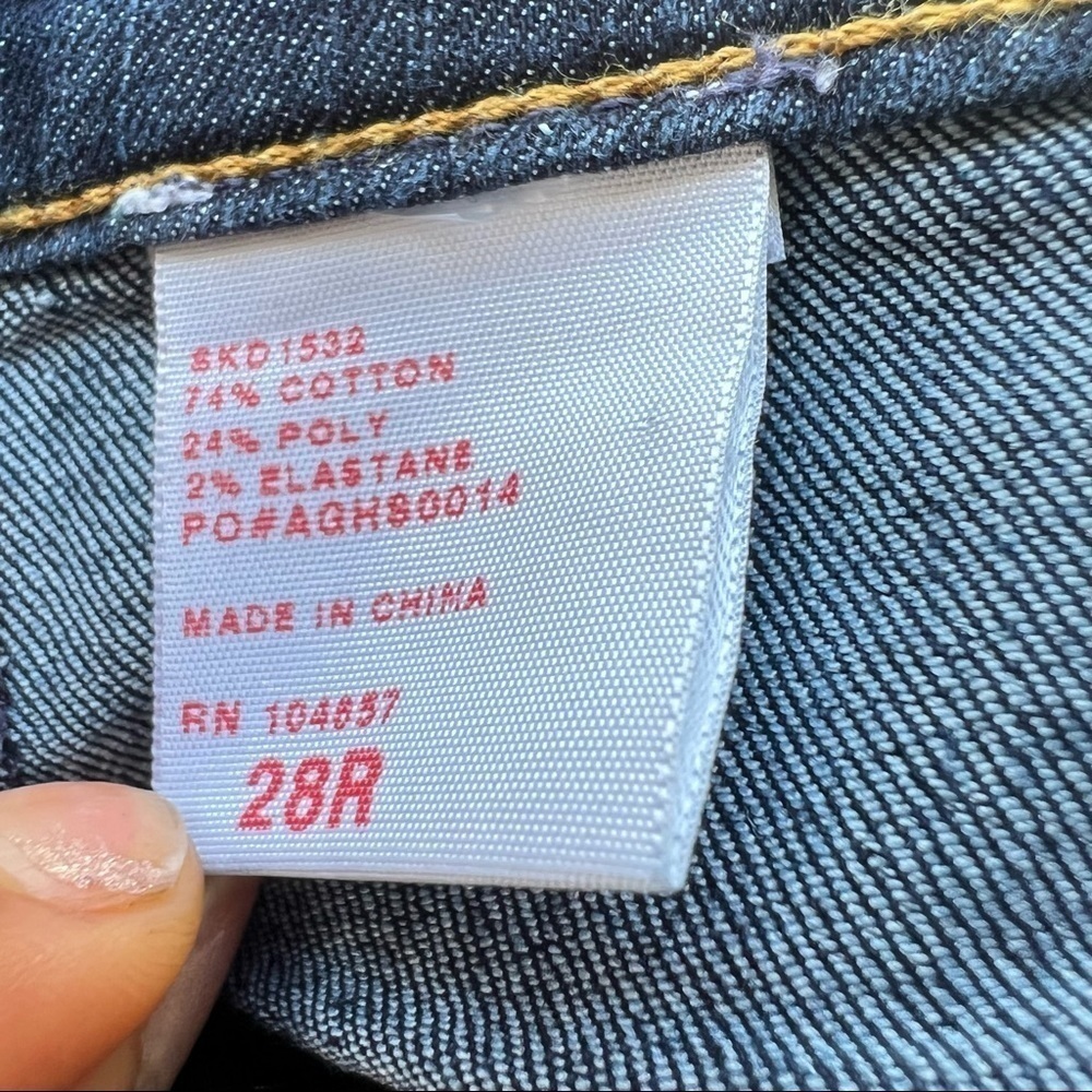 AG Adriano Goldschmied jegging super skinny blue jean 28R - Picture 9 of 13
